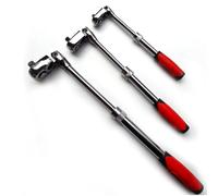 Automatic Quick Release Retractable Ratchet Wrench 1/4 3/8 1/2 Inch 72 Tooth Extendable Handle For Fast Forward Reverse Direction Switch And Socket Removal(3pcs)