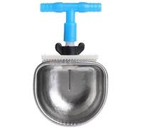 Automatic Rabbit Drinker Water Feeder Fixed Bowl Stainless Steel T Joint Equipment Nice and Clever