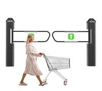 Automatic Radar Sensor Swing Gate, Adjustable Speed & Detection, for High-Traffic Entrances