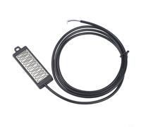 Automatic Rain Sensor 12 V Wired for Window Closer with Touch Signal and 5 V Output Black Plastic Weather Protection Smart Home Integration Easy Assembly