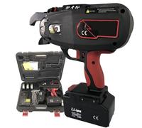 Automatic Rebar Tie Gun - Electric Handheld Tying Machine with Lithium Battery for 4-45mm Steel Bars - Ideal for Reinforced Concrete Projects