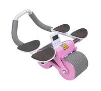 Automatic Rebound Abdominal Wheel - Premium ABS 34 x 20 x 15 cm | Intelligent Automatic Rebound Exercise Roller | Core Strengthening With Elbow Support For Chest Workout Home Gym