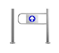 Automatic Rebound Swing Gate One Way Stainless Steel Entrance Door for Shops Libraries & Stores Zero Power Right Side 70x97cm Safe & Secure Access Solution