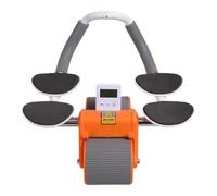 Automatic Rebound Wheel for Core and Full Body Workout - Multipurpose Exercise Wheel Trainer for Home Gym | Abdominal Strengthening Tool for Arms, Back, Chest & Core Muscle Training