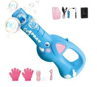 Automatic Rechargeable BubbleMaker, Music BubbleMachine, Fun Fizz Toy, Kids Magic Bubbles, Colorful Fog Toy | Fun Light And Music Fizz MachineFor Beach, Stage, Kids Parties And Summer Play