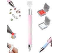 Automatic Refillable Wax Pen, 2025 New Diamond Art Refillable Wax Pen, Diamond Art Pens Tools for Nail DIY Craft, Precisely Pick up Rhinestones, Gems & Nail (1 * B)