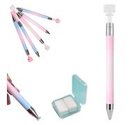 Automatic Refillable Wax Pen, 2025 Upgraded Diamond Art Pen with Wax, Waxes Pencil for Rhinestones Diamond Art Pens, Auto Refill Fine Point Nail DIY Crafts Dotting Waxes Pencil (B 1PCS)