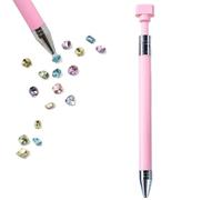 Automatic Refillable Wax Pen, Automatic Refill Wax Pen, Refillable Diamond Art Painting Pens with Wa-x,Rotating Push Wa-x Pencil for Rhinestones,for Arts Projects,Gem Painting,Nail Arts,DIY Crafts