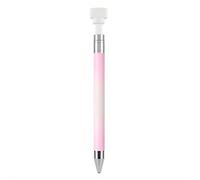 Automatic Refillable Wax Pen, Automatic Refill Wax Pen, Refillable Diamond Art Pens, Diamond Art Painting Pens with Waxs, for bGem Painting, Nail Arts, DIY Crafts (Pink-White Pen)