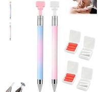 Automatic Refillable Wax Pen, Diamond Art Painting Pen with Wax Pencil for Rhinestones, Nail Art DIY Crafts, Jewelry Making and Diamond Painting Tools (Mix)