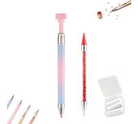 Automatic Refillable Wax Pen, Diamond art refillable wax pen, Precision Upgrade Diamond Painting Pen for Rhinestones, Nail Art, Jewelry Making & DIY Craft Tools (04)