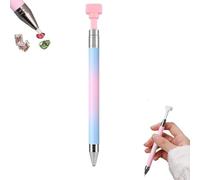 Automatic Refillable Wax Pen , or Rhinestones Diamond Art Pens Refillable, DIY Craft Tool for Nail Art Diamond Art Pen with Wax (Blue 1Pcs)