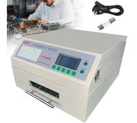Automatic Reflow Oven Soldering Machine, Professional Heater 0-280℃, 300 x 320 mm for Efficient Soldering in Electronics Assembly