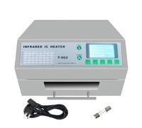 Automatic Reflow Soldering Machine, 800W-2300W Infrared Heater with Hot Air Circulation for PCB SMT Soldering Proofing