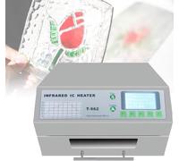 Automatic Reflow Soldering Machine, Professional Reflow Oven with Display Screen for PCB SMT Soldering and Proofing, Infrared Heater Technology