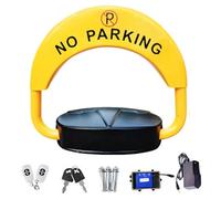 Automatic Remote Control Parking Lock, Waterproof Security Bollard with Foldable Design for Car Park Barrier, Battery Operated