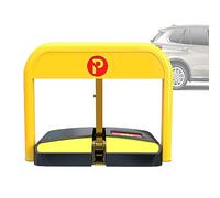Automatic Remote Control Smart Lock Parking Bollard, 50M Carport Barrier, Driveway Guard with Automatic Barrier and Remote Control for Car Park Stall