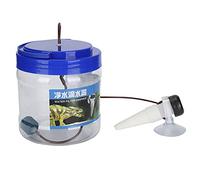 Automatic Reptile Water Dripper Kit, 1300ML Self-Refilling Drinking Fountain for Lizards Turtles Chameleons Snakes Frogs Geckos, Adjustable Drip System for Terrarium Humidity Control and Hydration