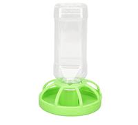 Automatic Reptile Water Feeder, Dispenser Feeder, Plastic L Feeders Waterer Feeding Bowl with Bottle for Tortoise Lizard a Removable Bearded Dragons Lizards S