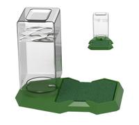 Automatic Reptile Waterer - Anti Drowning Dispenser, Large Capacity Water Bowl, Tortoise Turtle Drinking Fountain, Humidifying | Bearded Dragons Lizards Chameleons Geckos