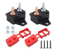 Automatic Reset 50A 12V 24V Circuits Breaker Electrical Protector Body Overcurrent Protective Wing Installation