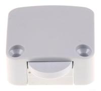 Automatic Reset Door Switch for Cabinets and Wardrobes, Compact ABS Construction with Sensitive Sensing Element Responding to Position Changes Quickly (White)