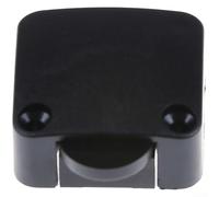 Automatic Reset Door Switch for Cabinets and Wardrobes, Compact ABS Construction with Sensitive Sensing Element Responding to Position Changes Quickly (Black)