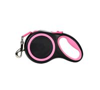 Automatic Retractable Big Dog Leash 5M 8M Strong Pet Roulette, Compatible For Small Large Dogs Walking Lead Rope(Rose Red,5M-50kg)