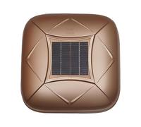 Automatic Retractable Car Cover, Electric Solar Powered Car Cover With Intelligent Remote Control, 10-Second Setup Motorized Car Tent With Cotton Layer For Paint Protection(Brown,2XXL)