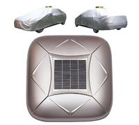 Automatic Retractable Car Cover, Electric Solar Powered Car Cover With Intelligent Remote Control, 10-Second Setup Motorized Car Tent With Cotton Layer For Paint Protection(Silver,YS)