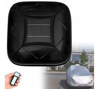 Automatic Retractable Car Cover with Solar Charging, 10s Quick Open, Smart Remote Control, Full Protection for Sedan, MPV, SUV - Black-YM