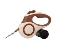 Automatic Retractable Dog Leash Extendable Rope For Outdoor Travel Walking Hiking Small Dogs Traction Cat Lead(Brown,3M)