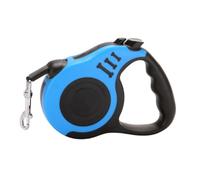 Automatic Retractable Dog Traction Rope Flexible Safe 3 Meter 5 Meter Blue
