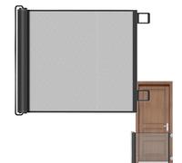 Automatic Retractable Pet Gate, Retractable Stair Gate, No Drill Pet Fence, One-Handed Manipulate For Kid And Cat For Doorways Hallways