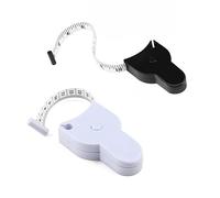 Automatic retractable tape measure, perfect body tape measure, self-tightening body measuring tape, 60-inch body measuring tape, lock pin and button r