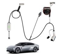 Automatic Retractable Wallbox Cable Holder, Automatic Cable Reel for Charging Cable of Electric Vehicles, Automatic Hanging System for Electric Car (Ceiling-Mounted & Wall-Mounted)
