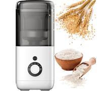 Automatic Rice Huller with Intelligent Timer and Adjustable Milling, 300W Capacity for Efficient Grain Processing