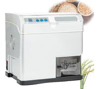 Automatic Rice Industrial Paddy Huller Sheller, Wheat Cereals Peeling Shellers, Professional Grain Mills, Automatics Rices Peel Machine, Finely Ground, Microcomputer