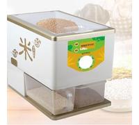 Automatic Rice Milling Machine 350W, Electric Rice Mill 250-500 G/Min, 8 Levels Adjustable Hulling, Regular Threshing Rice Bran Separator for Light Brown and Germ Rice