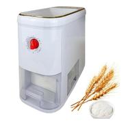 Automatic Rice Milling Machine 550W with Rice Bran Separator - 9 Levels of Milling Accuracy, High Efficiency, Easy to Clean, Mills 500g per Minute