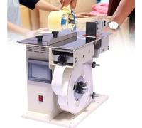 Automatic Right Angle Labeling Machine, 200W Peelable 90° Corner Label Applicator with Touch Screen, Adjustable Semi-Automatic for Efficient Packaging