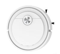 Automatic Robot Vacuum Cleaner, 3-in-1 Sweeping, Suction and Mopping, Smart Path Planning, App Monitoring, Low Noise, ABS Housing, Home Use(White)