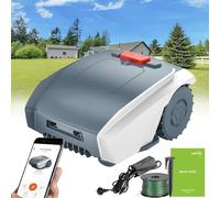Automatic Robotic Lawn Mower with App Control, U-Shape Path Planning, Self-Charging, Bluetooth Wi-Fi Connectivity for Efficient Lawn Care Up to 0.37 Acre