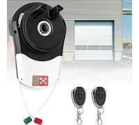 Automatic Roll up Door Opener,Powerful Garage Door Motor with Remote Wall Button, Commercial Overhead Door Opener, JYLSSKUK