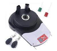 Automatic Roll Up Door Opener with 2 Remote, Auto Garage Roller Door Motor Gate Opener Roller Shutter Built-in Motor for Garage Warehouse Store Barn Farm