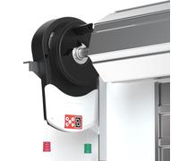 Automatic Roll Up Door Opener with Remote, 800N Powerful Wall Mounted Electric Roller for Garage Warehouse Farm Barn