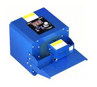 Automatic Roll Wrapping Machine - Continuous Band Sealer with Temperature and Speed Control for Food Packaging, 300W