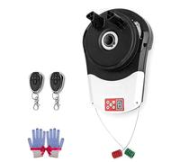 Automatic Roller Garage Door Opener with Remote Control - Electric Motorized Solution for Secure and Convenient Access to Warehouses, Farms, and Barns