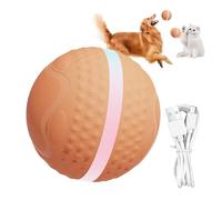 Automatic Rolling Ball Toys for Puppy - Self-Bouncing Toy Ball, Waterproof Exterior, LED Flashing Light, Pet-Safe Material | Fun Motion-Activated Dog Small Dogs, Entertainment, and Active Playtime