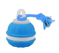 Automatic Rolling for Dogs - ABS+Silicone, 3.15 x 2.36 Inch Intelligent Detection of the Interactive Toy for Pets | Rechargeable Quick Mode